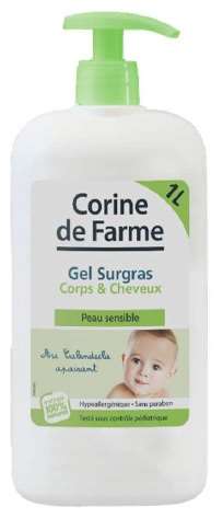Gel Lavant Surgras Bebe Pompe Corine De Farme 1l 1